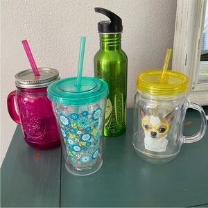 Set of 4 Drink Containers